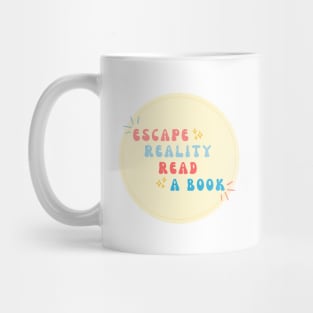 Escape Reality, Read a Book Mug